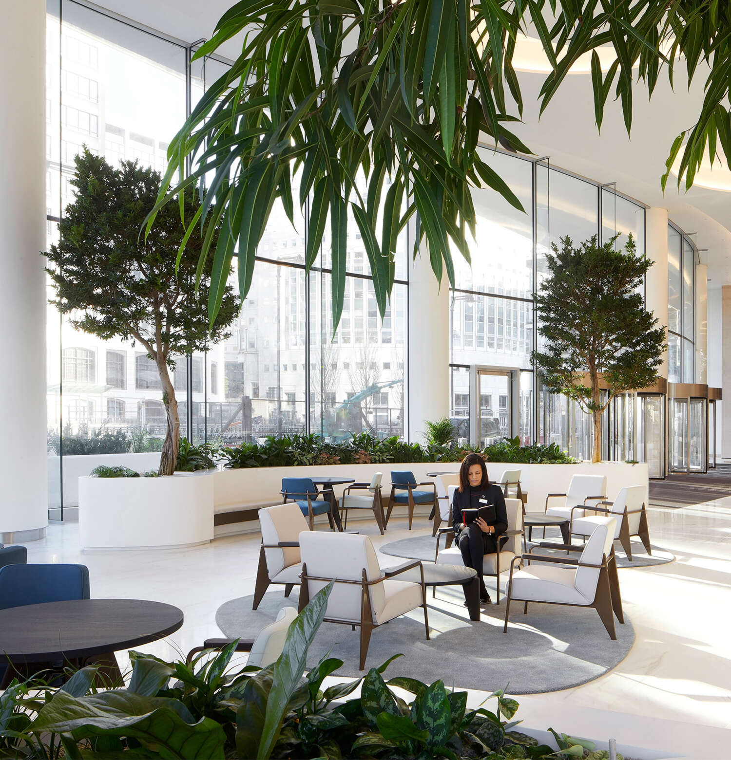 Seating Area Rugs Reception Atrium