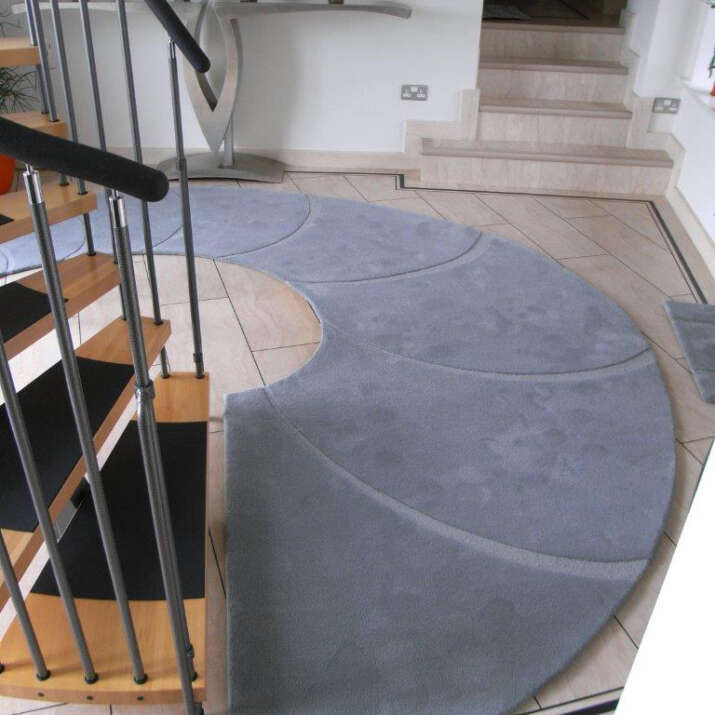 Spiral Staircase Design Area Rugs