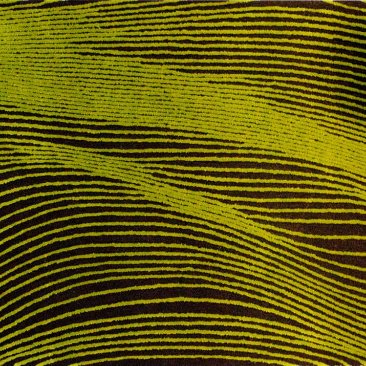 Andrew Warburton Pure Wool Plough Rug In Cut & Loop Pile