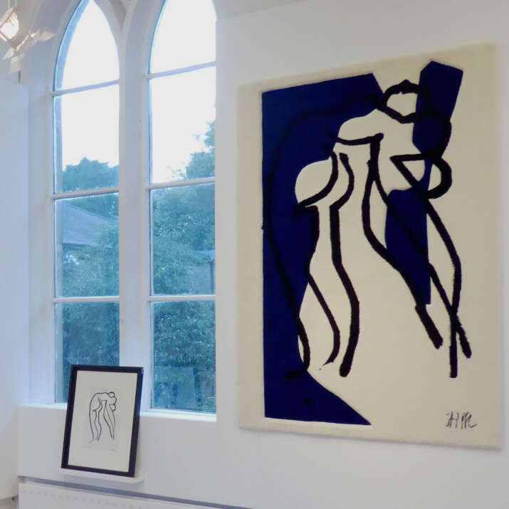 Andrew Warburton Designed Matisse Inspired Sculpted Wall Hanging